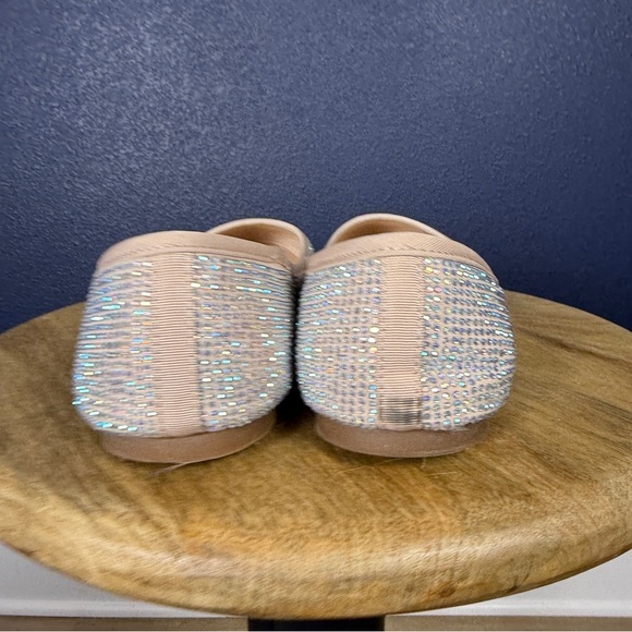 Gianni Bini "Star-Brite" Sparkling Rhinestone Flats, Pink Marble, Size 10 WIDE - Picture 3 of 12